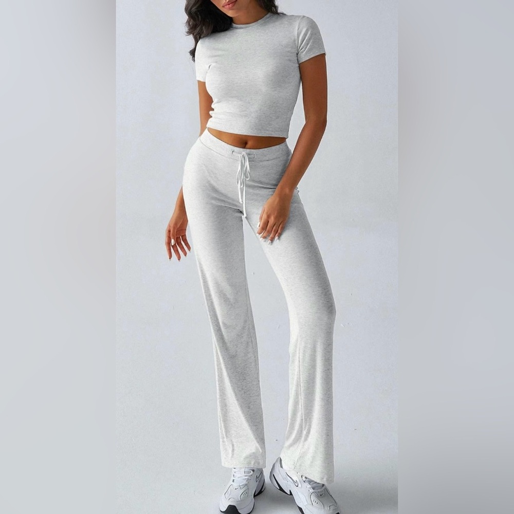 Women's Gray Lounge Set